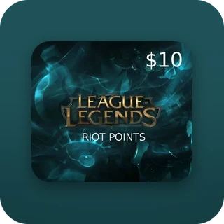 League of Legends Prepaid RP Card